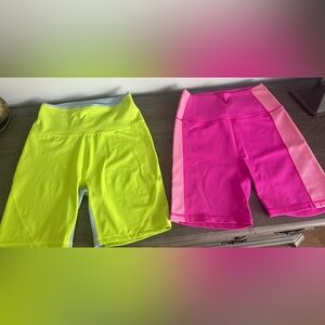 NWOT - Pair of Wilo Women’s Biker Shorts